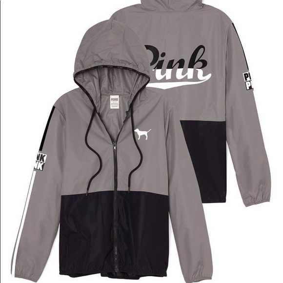 PINK Victoria's Secret Jackets & Blazers - Pink/Victoria Secret vs Anorak Windbreaker